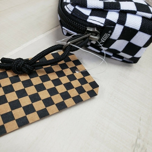 Vans Checkerboard Makeup Bag Pencil Pouch EQ2 - Picture 5 of 6